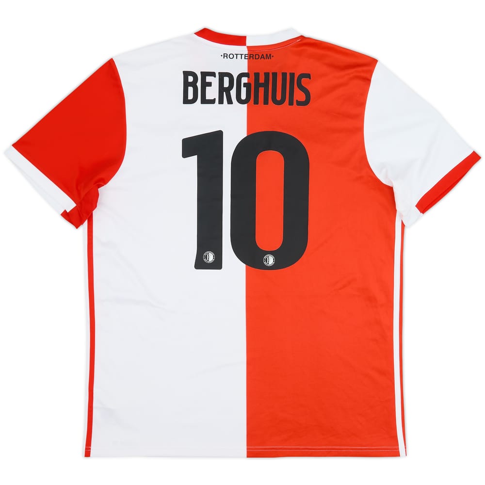 2020-21 Feyenoord Home Shirt Berghuis #10 - 6/10 - (XL)