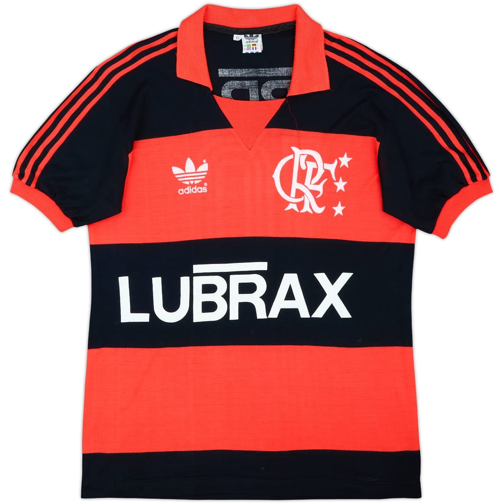 1987-90 Flamengo Home Shirt #10 - 6/10 - (L)