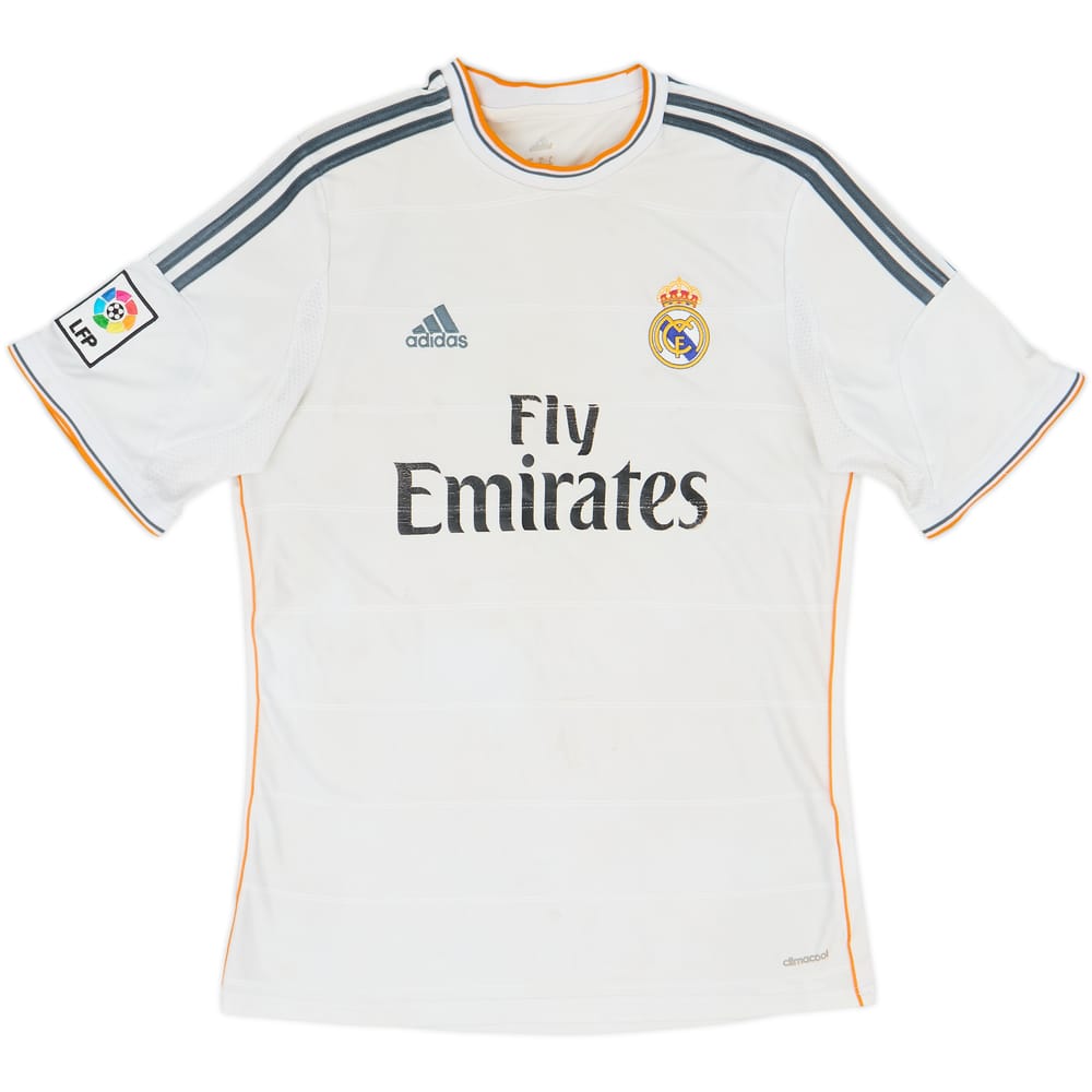 2013-14 Real Madrid Home Shirt - 4/10 - (L)