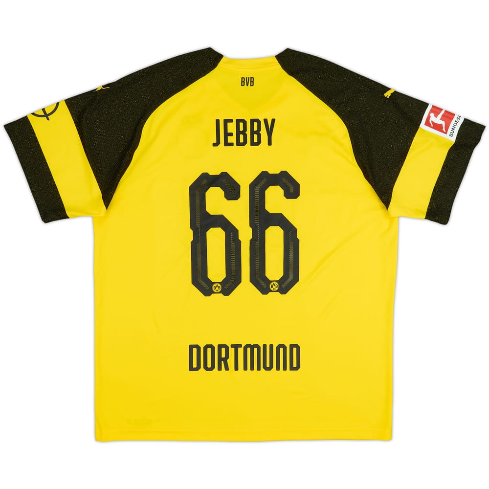2018-19 Borussia Dortmund Home Shirt Jebby #66 - 10/10 - (XXL)