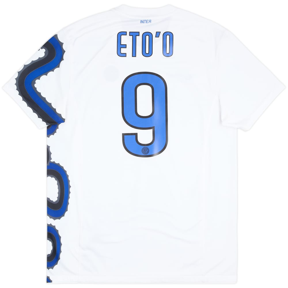2010-11 Inter Milan Away Shirt Eto'o #9 - 8/10 - (L)