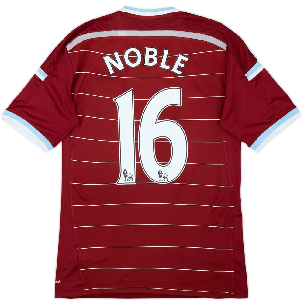 2014-15 West Ham Home Shirt Noble #16 - 8/10 - (S)