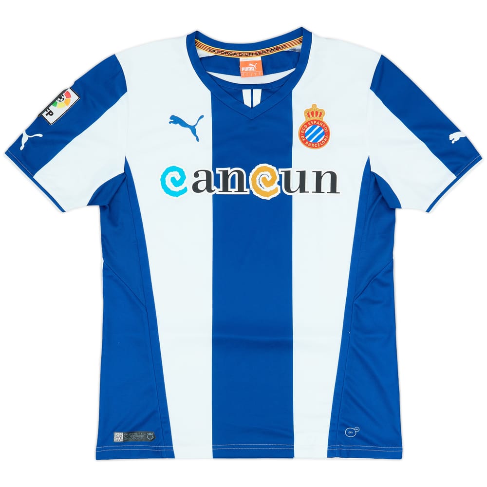 2013-14 Espanyol Home Shirt - 8/10 - (S)