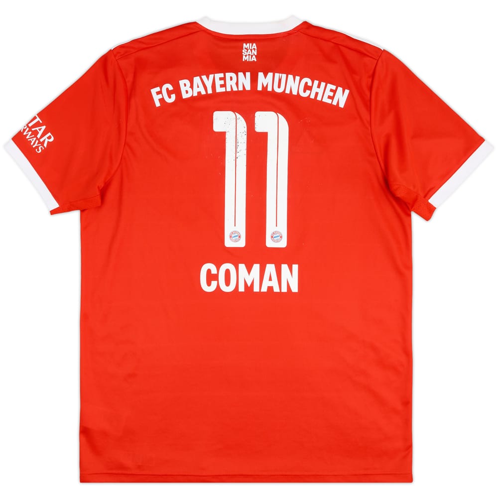 2022-23 Bayern Munich Home Shirt Coman #11 - 5/10 - (L)