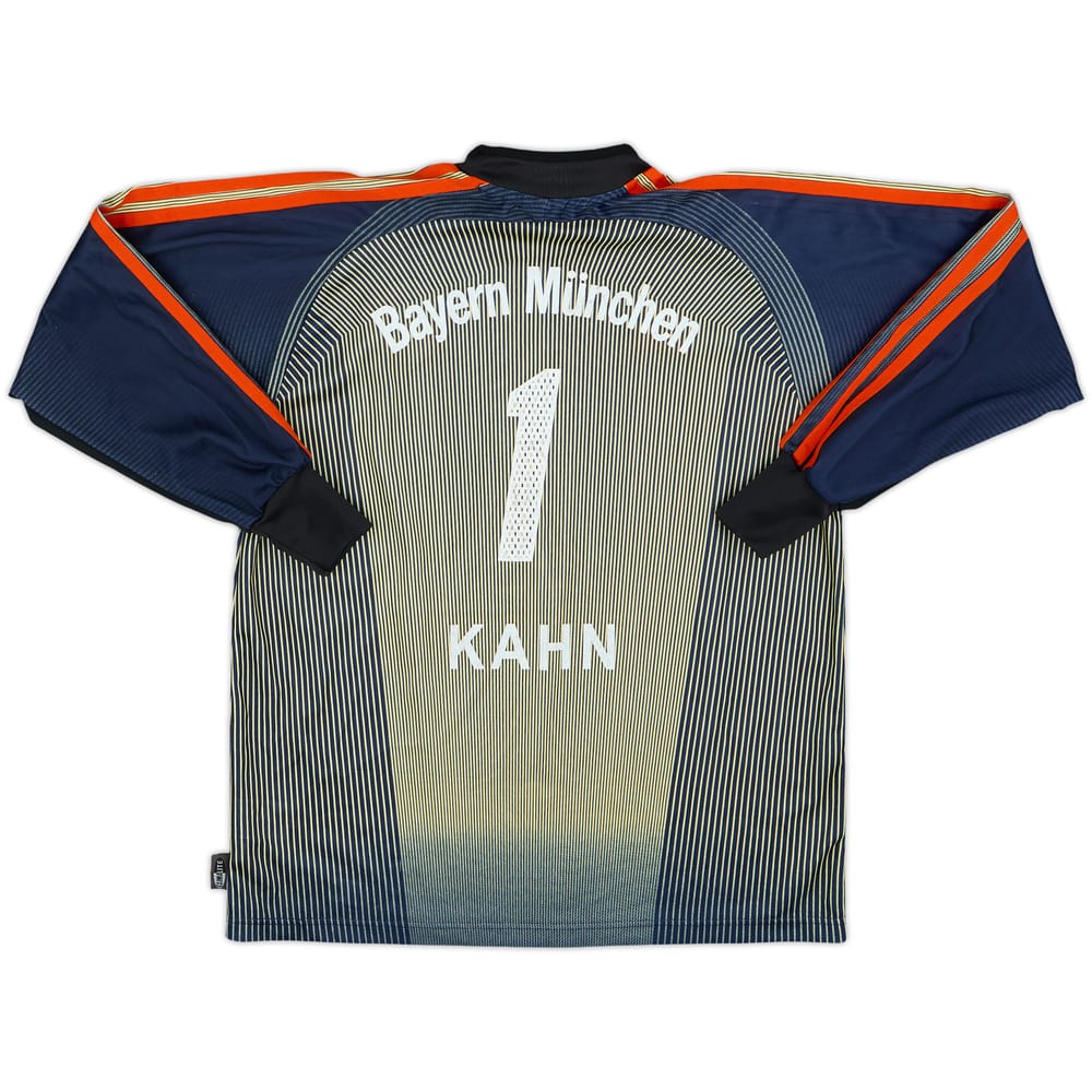 2003-04 Bayern Munich GK Shirt Kahn #1 - 5/10 - (XL.Boys)