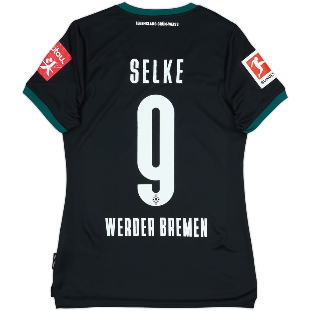 2019-20 Werder Bremen Third Shirt Selke #9 - 6/10 - (Women's S)