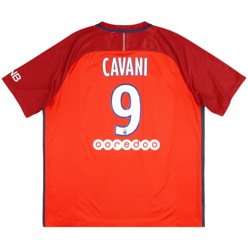 2016-17 Paris Saint-Germain Away Shirt Cavani #9 - 6/10 - (XXL)