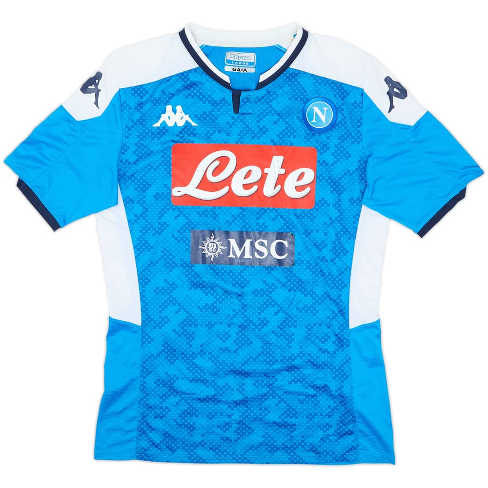 2019-20 Napoli Home Shirt - 6/10 - (L)