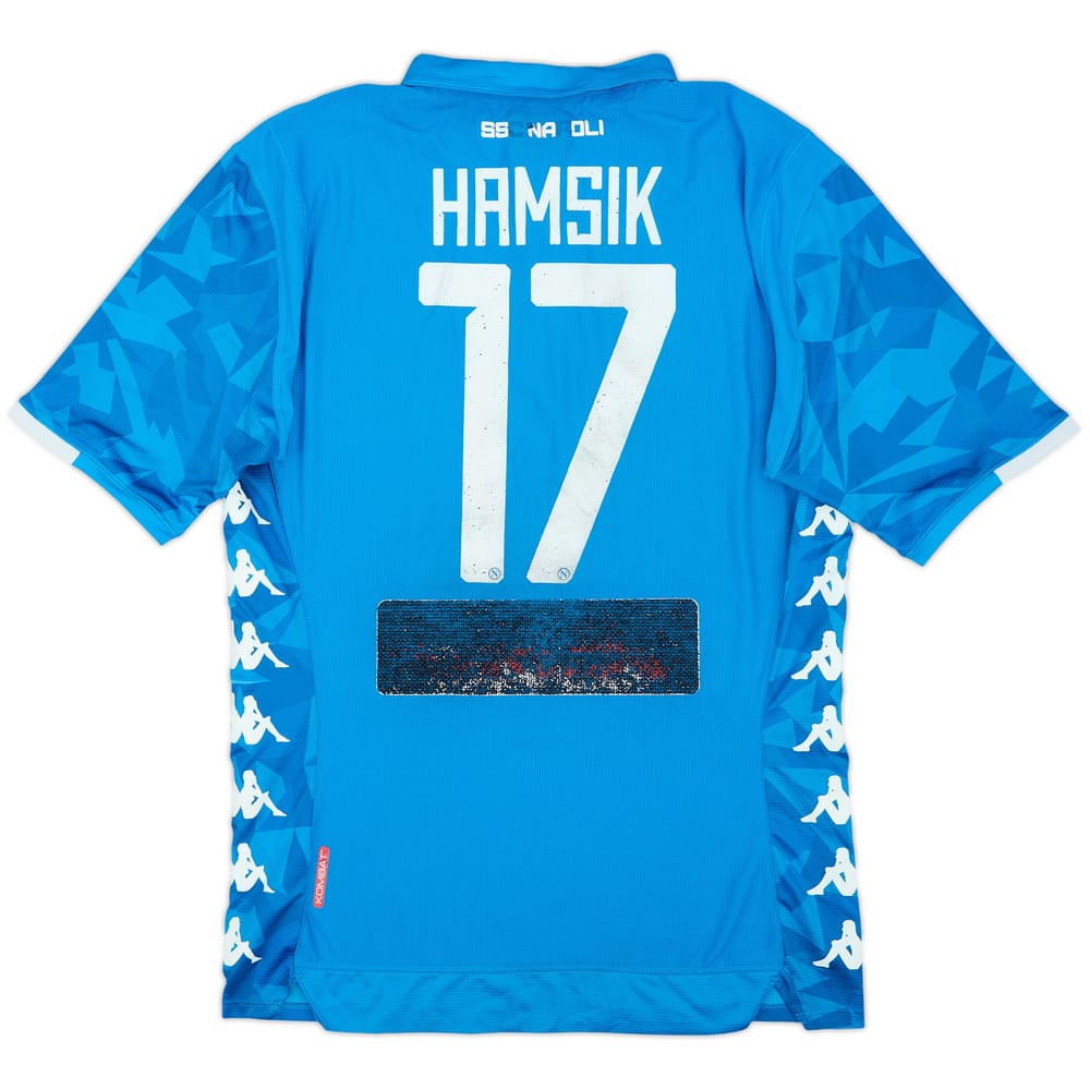 Camiseta de local del Napoli 2018-19 Hamsik #17 - 4/10 - (XL)