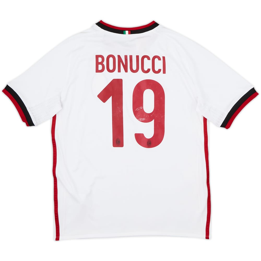 2017-18 AC Milan Away Shirt Bonucci #19 - 7/10 - (L.Boys)