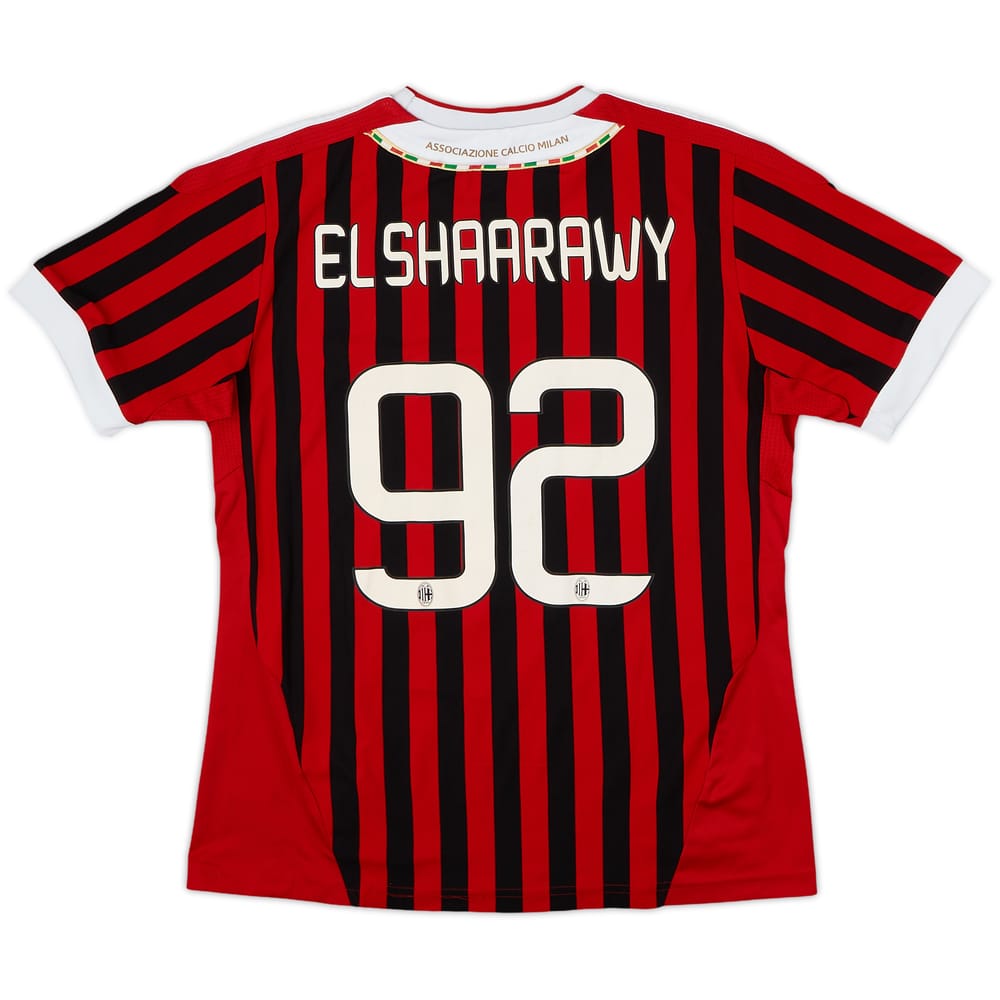 2011-12 AC Milan Home Shirt El Shaarawy #92 - 7/10 - (L.Boys)