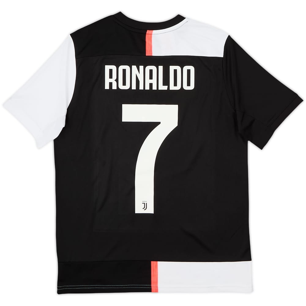 2019-20 Juventus Home Shirt Ronaldo #7 - 6/10 - (L.Boys)