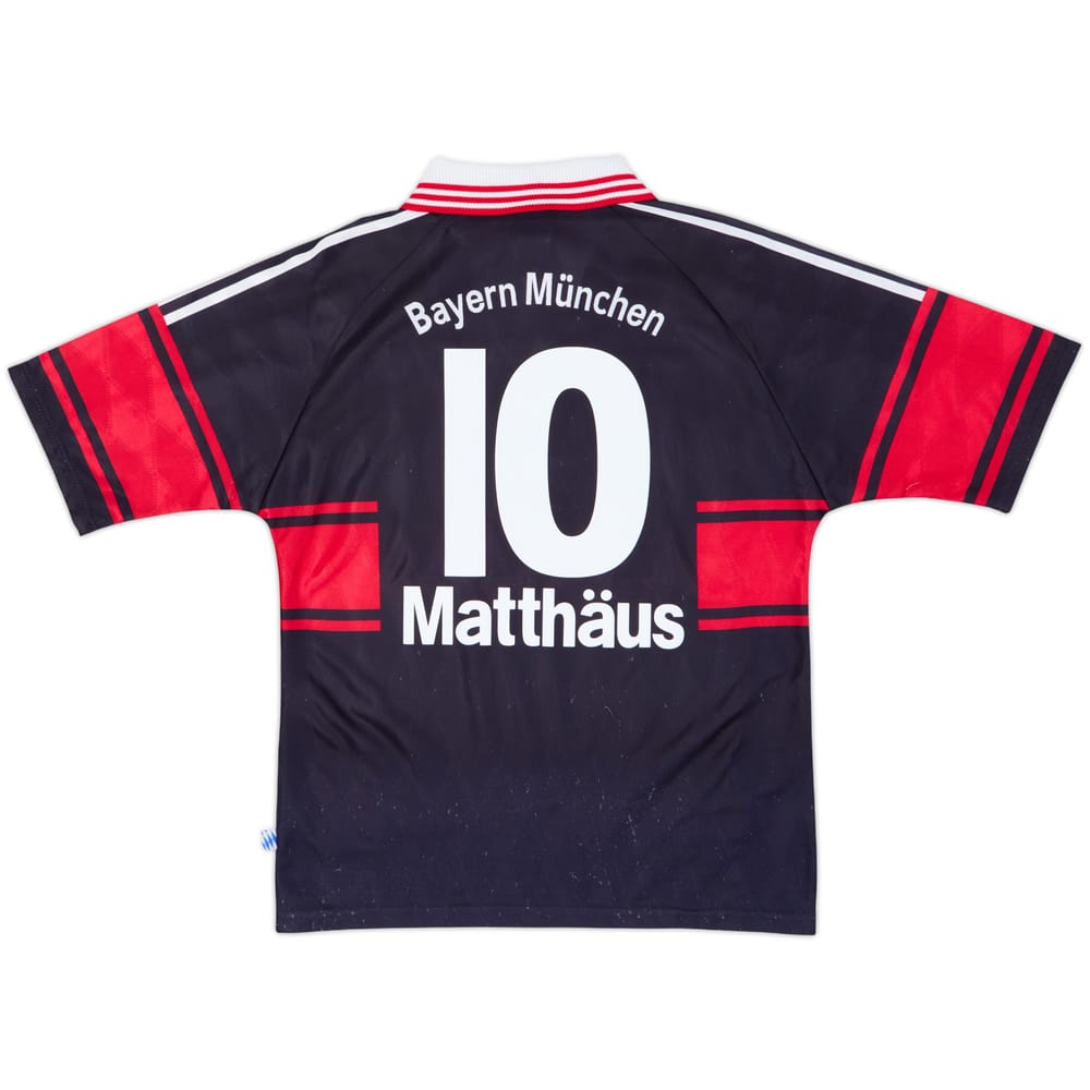 1997-99 Bayern Munich Home Shirt Matthaus #10 - 8/10 - (15-16 Years)