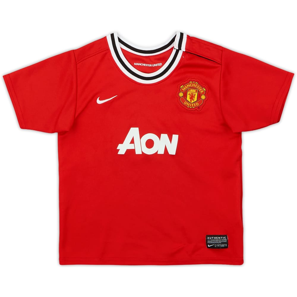 2011-12 Manchester United Home Shirt - 8/10 - (18-36 Months)