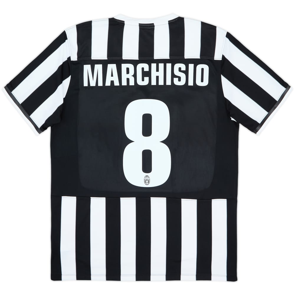 2013-14 Juventus Home Shirt Marchisio #8 - 8/10 - (L)