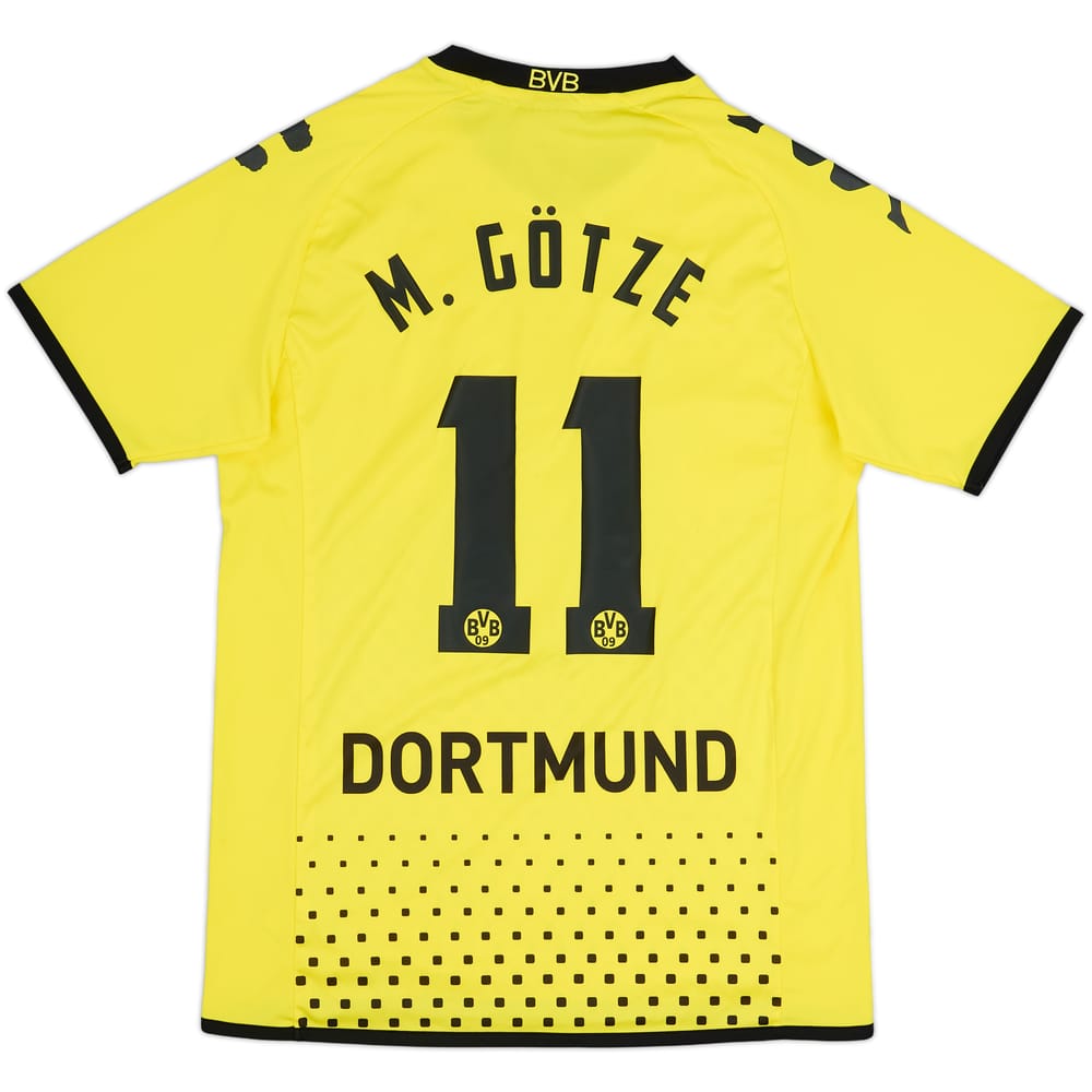 2011-12 Borussia Dortmund Home Shirt M. Gotze #11 - 8/10 - (XL.Boys)