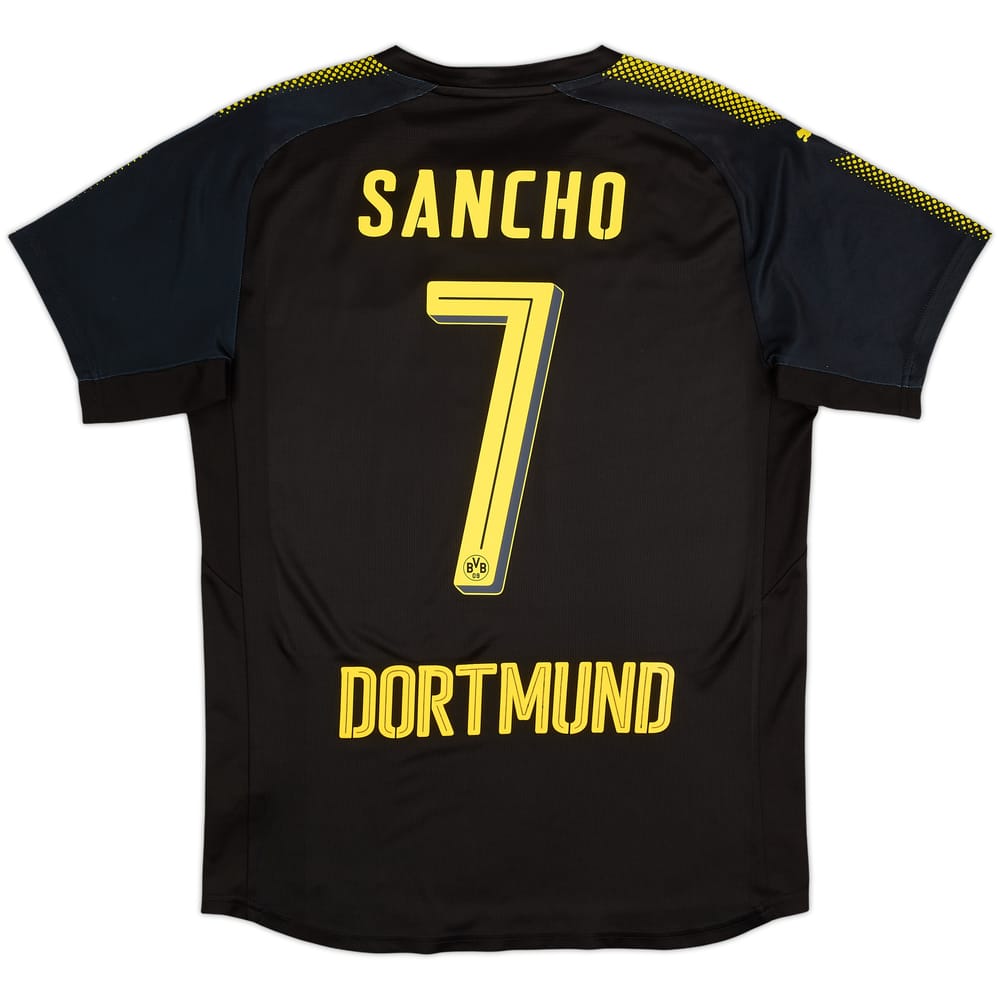 2017-18 Borussia Dortmund Away Shirt Sancho #7 - 7/10 - (M)