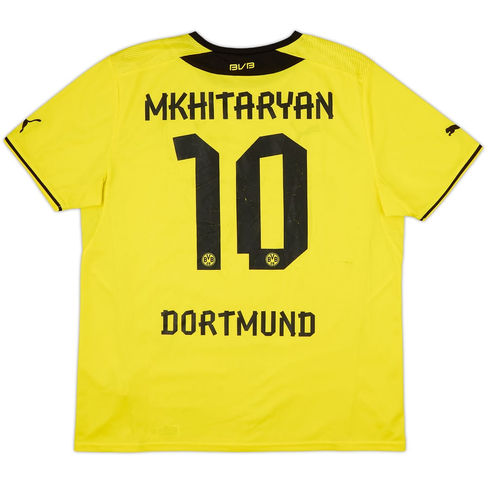 2013-14 Borussia Dortmund Home Shirt Mkhitaryan #10 - 5/10 - (XL)