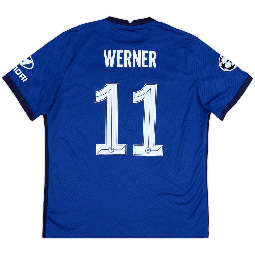 2020-21 Chelsea Home Shirt Werner #11 - 8/10 - (XL)