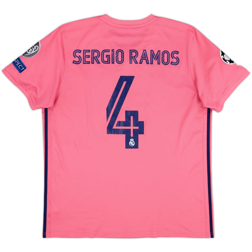 2020-21 Real Madrid Away Shirt Sergio Ramos #4 - 6/10 - (XL)