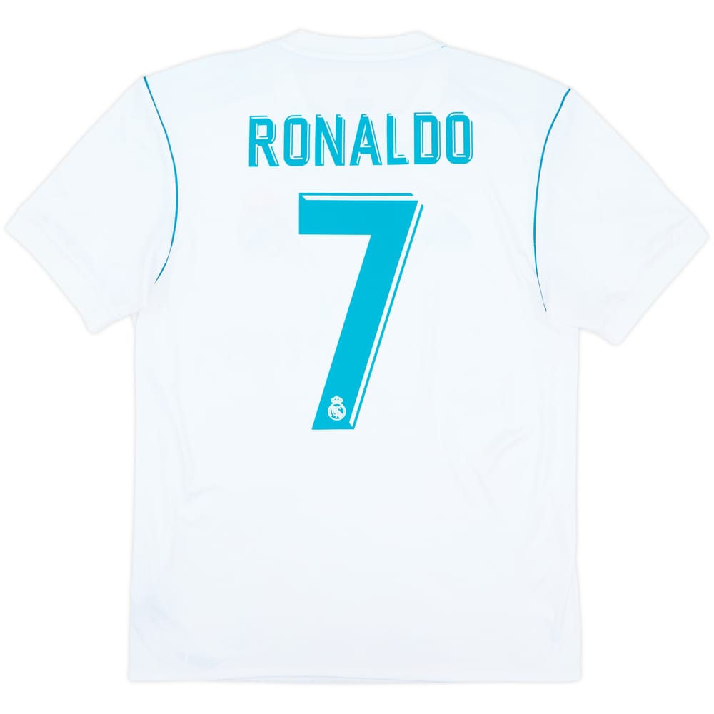 2017-18 Real Madrid Home Shirt Ronaldo #7 - 8/10 - (S)