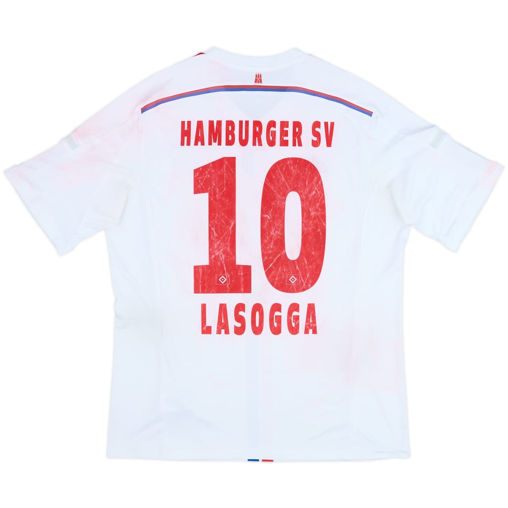 2014-15 Hamburg Home Shirt Lasogga #10 - 4/10 - (XL)