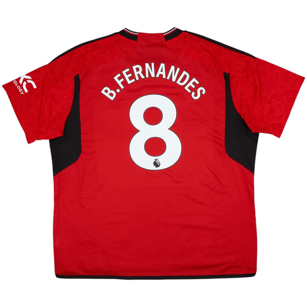 2023-24 Manchester United Home Shirt B.Fernandes #8 - 10/10 - (3XL)
