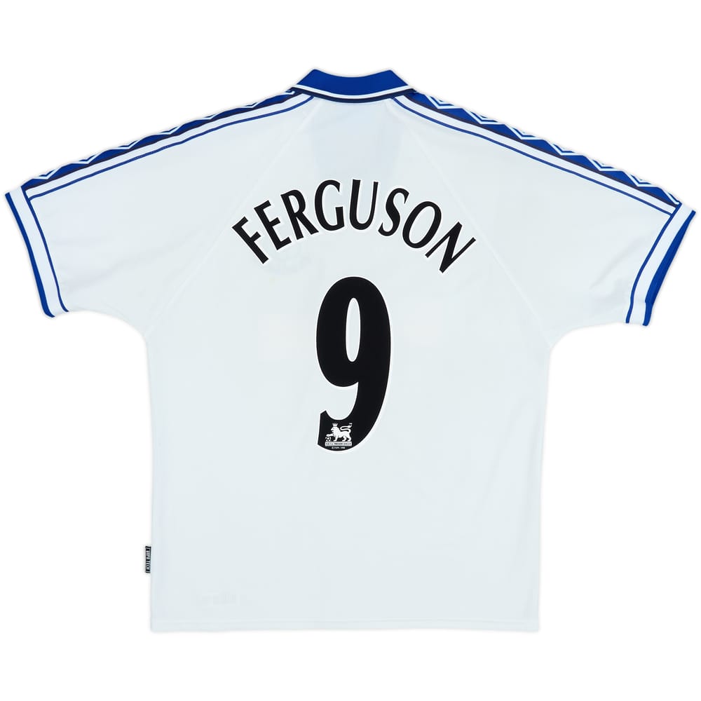 1998-99 Everton Away Shirt Ferguson #9 - 7/10 - (L)
