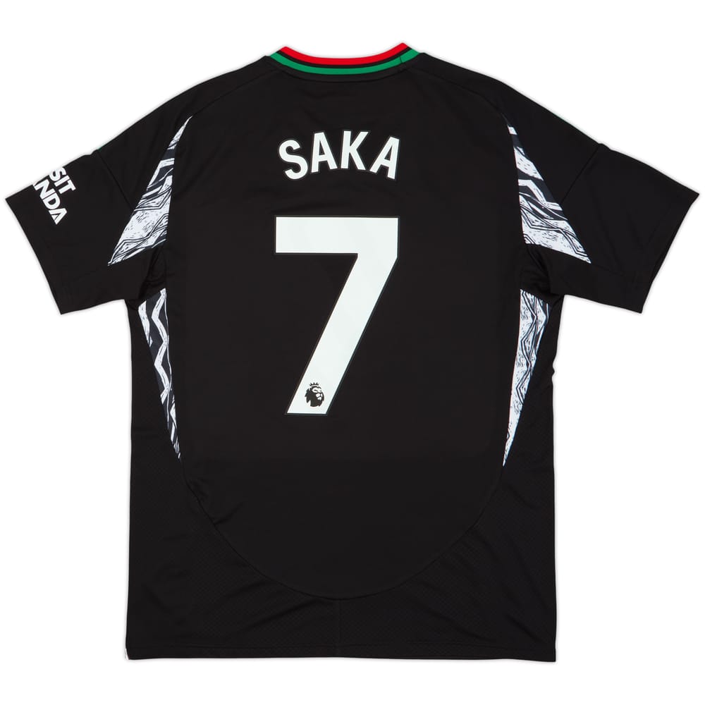 2024-25 Arsenal Away Shirt Saka #7 - 10/10 - (L)