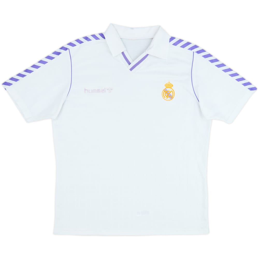 Camiseta de local del Real Madrid 1986-88 - 6/10 - (XXL)