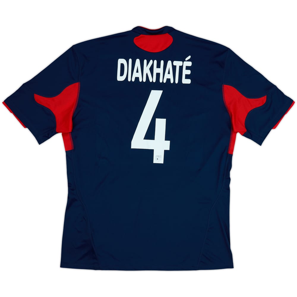 2010-11 Lyon Third Shirt Diakhate #4 - 10/10 - (XL)