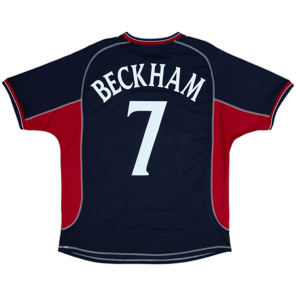 2000-01 Manchester United Third Shirt Beckham #7