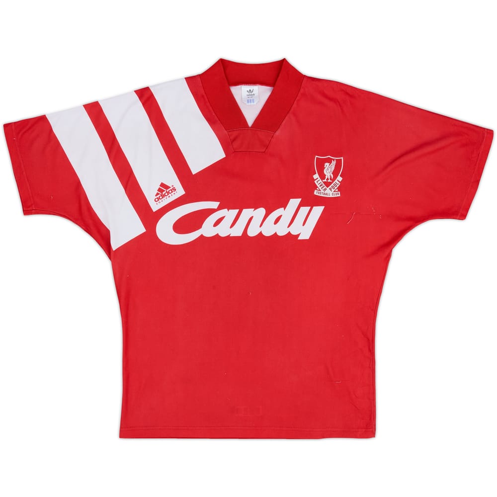 1991-92 Liverpool Home Shirt - 7/10 - (M)
