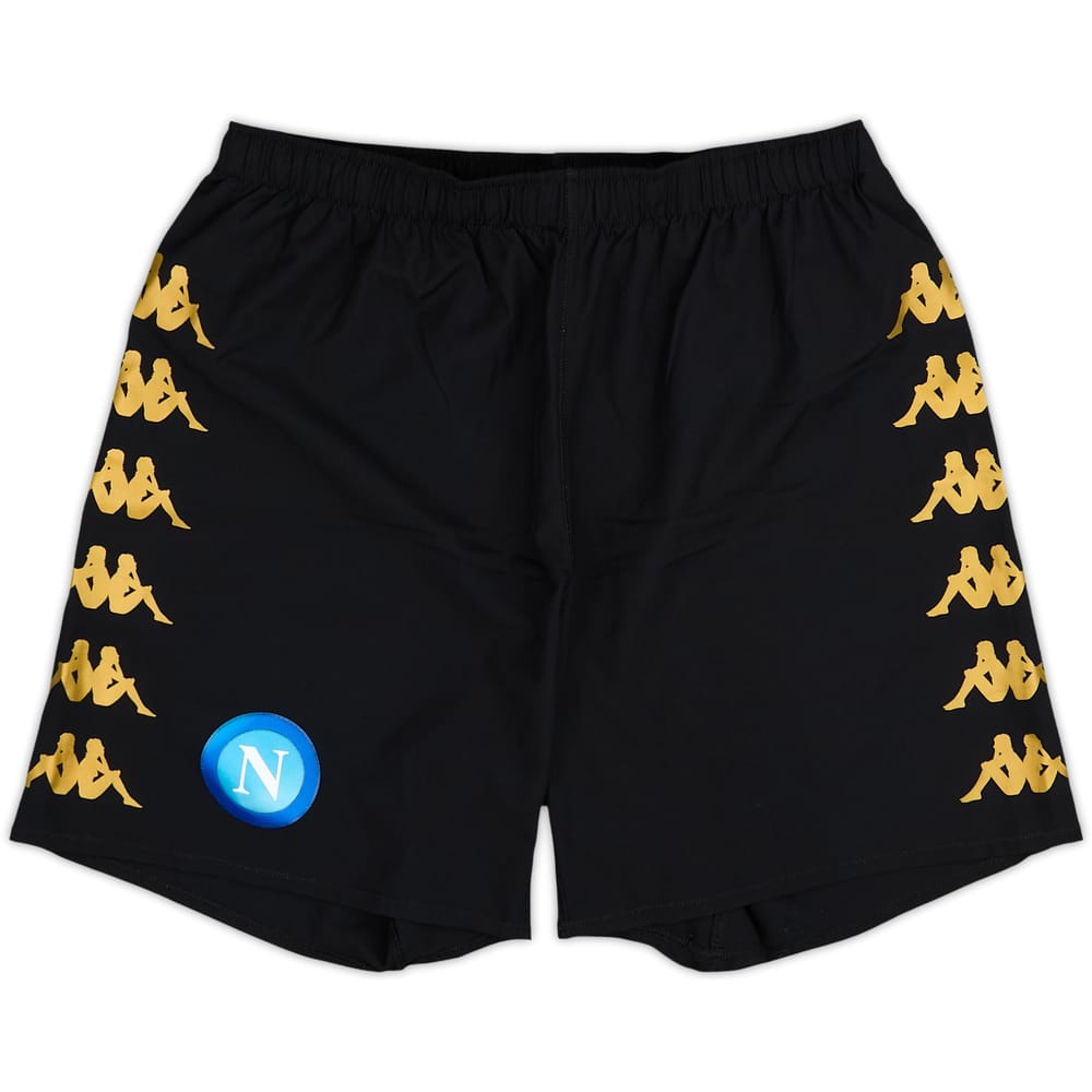 2016-17 Napolia Kappa Shorts de entrenamiento - 9/10 - (XL)