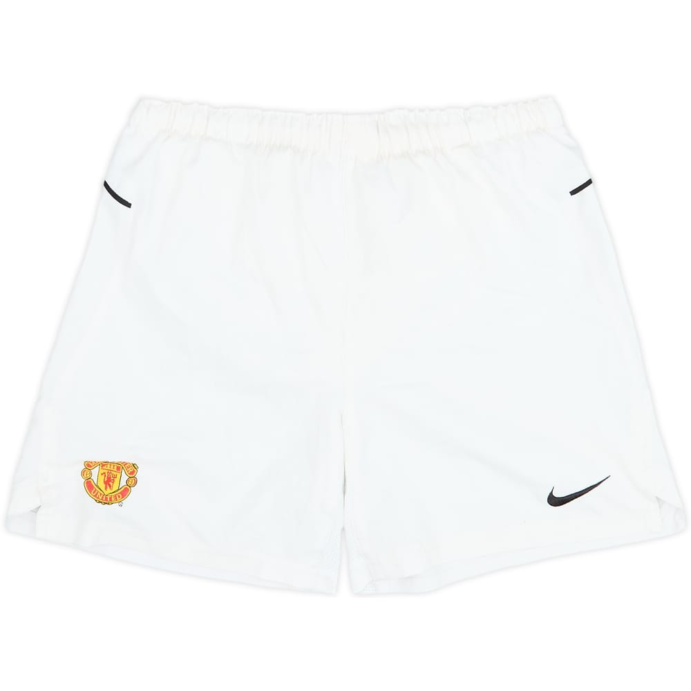 2004-06 Manchester United Home Shorts - 7/10 - (M.Boys)