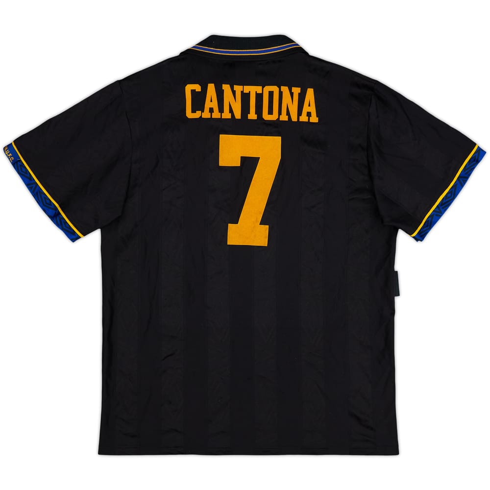 1993-95 Manchester United Away Shirt Cantona #7 - 8/10 - (L)