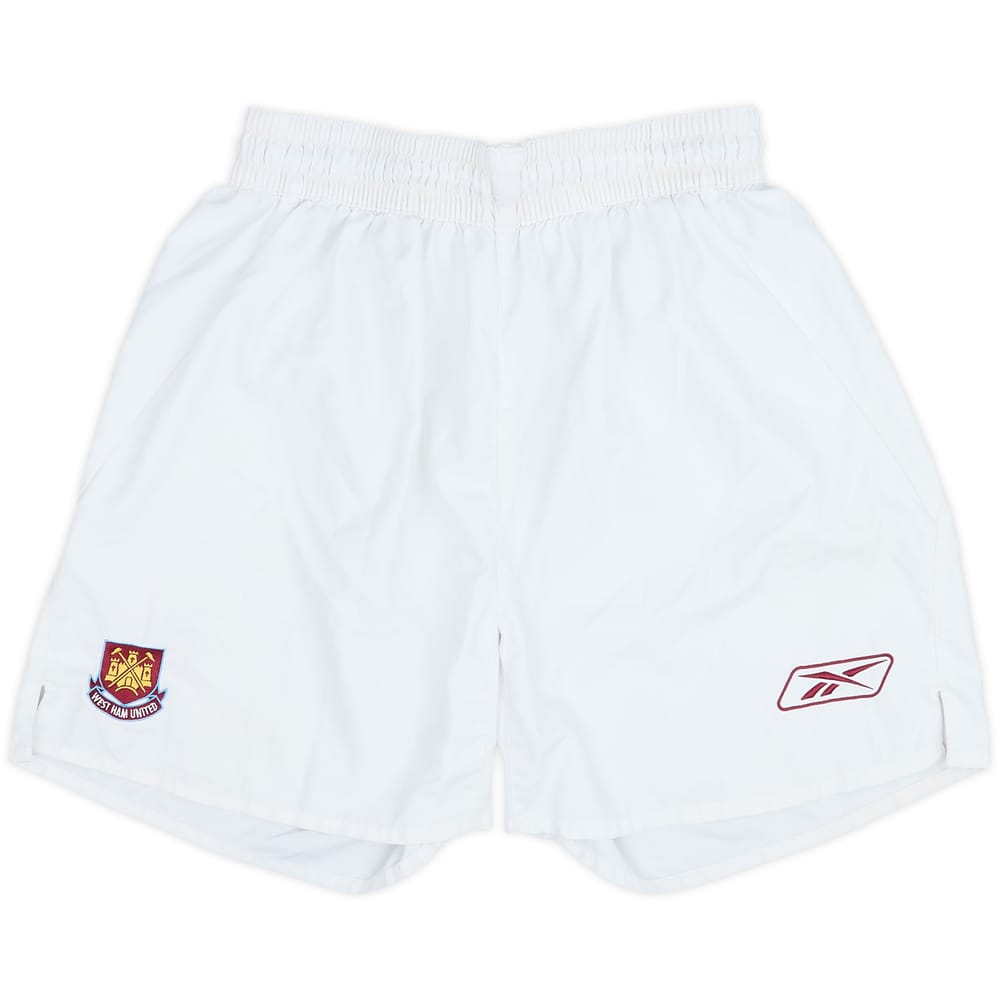2006-07 West Ham Home Shorts - 5/10 - (L)
