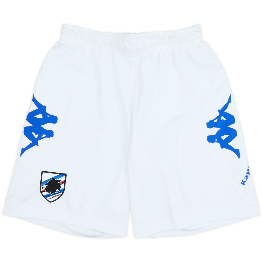 2010-11 Sampdoria Home Shorts - 8/10 - (M)
