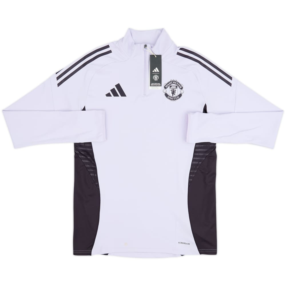 2025-26 Manchester United adidas 1/4 Zip Training Top (M)