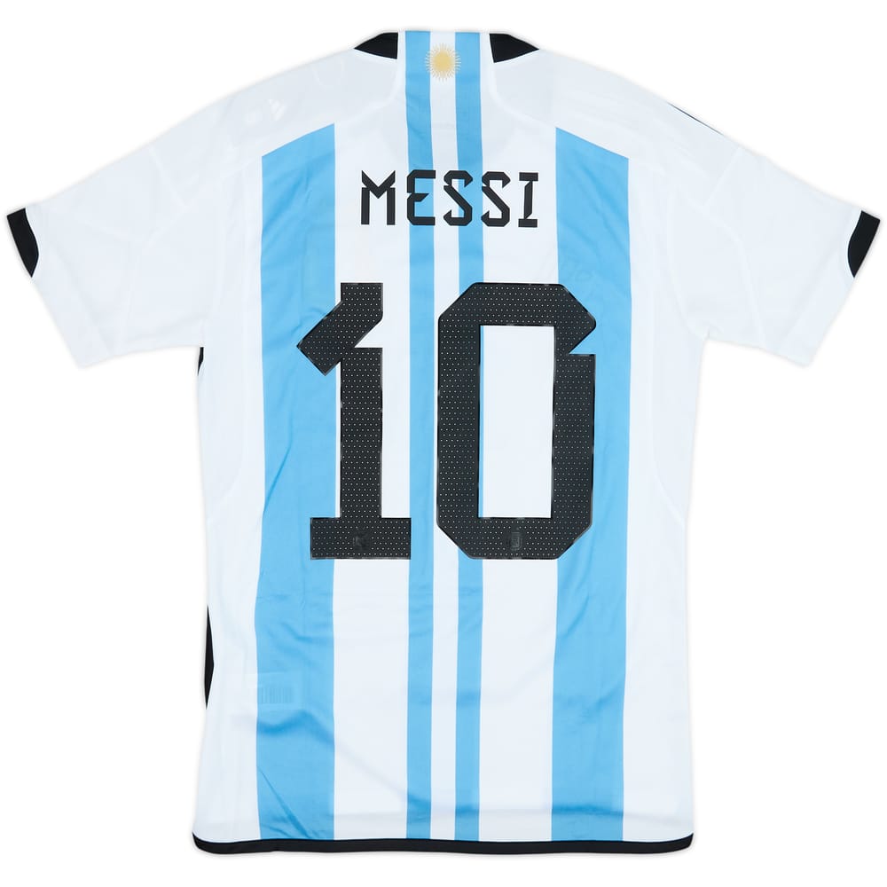 2022-23 Argentina Home 'vs France' Shirt Messi #10 (S)