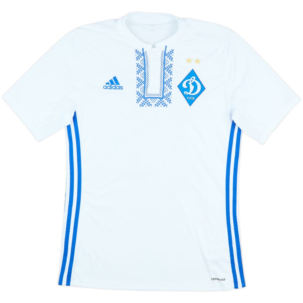 2016-18 Dynamo Kyiv Match Issue Home Shirt #18