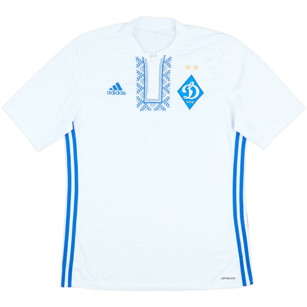 2016-18 Dynamo Kyiv Match Issue Home Shirt #6