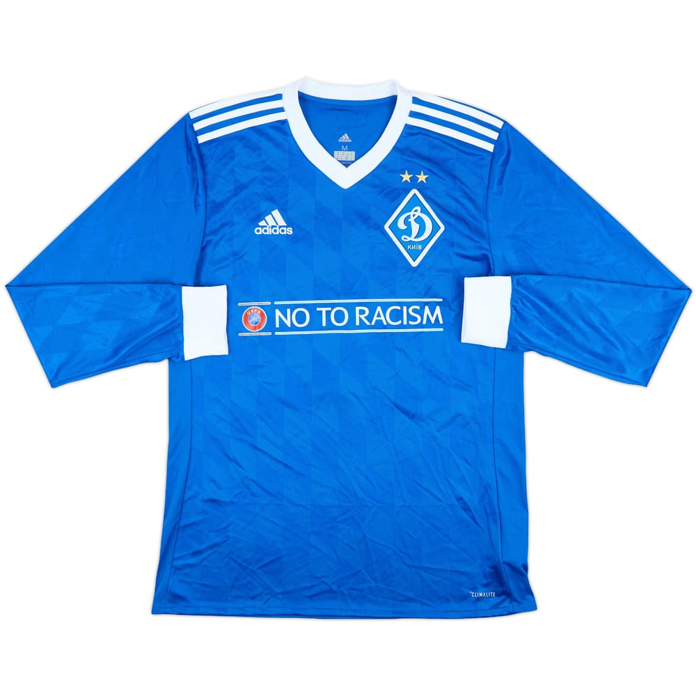2017-18 Dynamo Kyiv Match Issue Away L/S Shirt #13