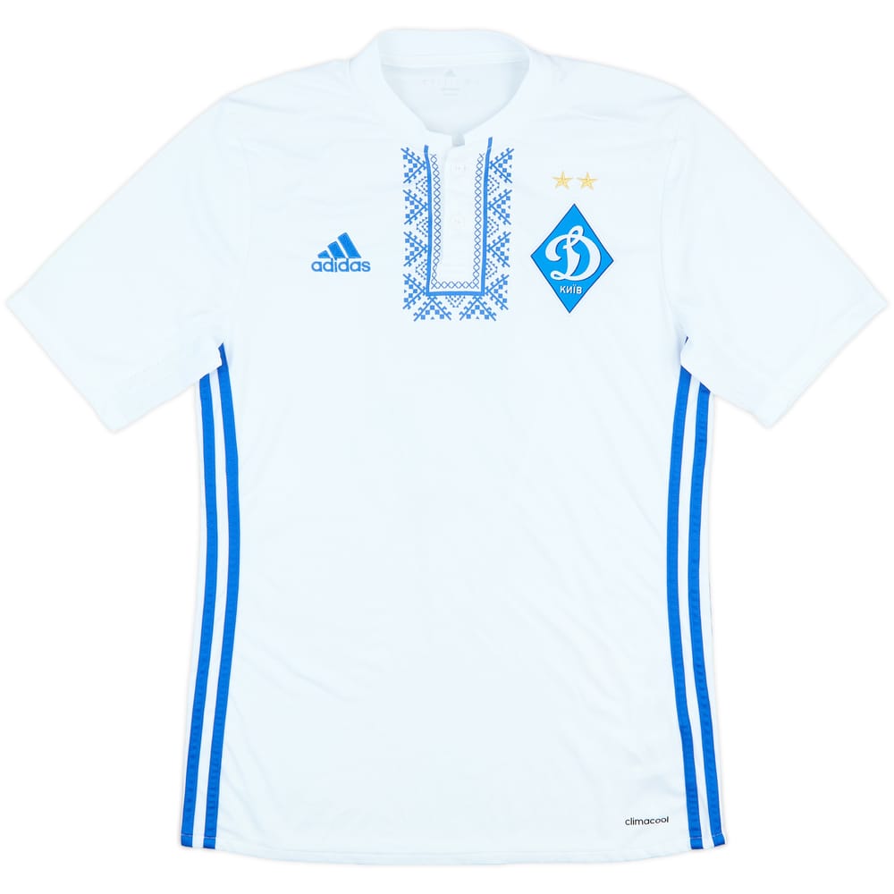 2016-18 Dynamo Kyiv Match Issue Home Shirt #8