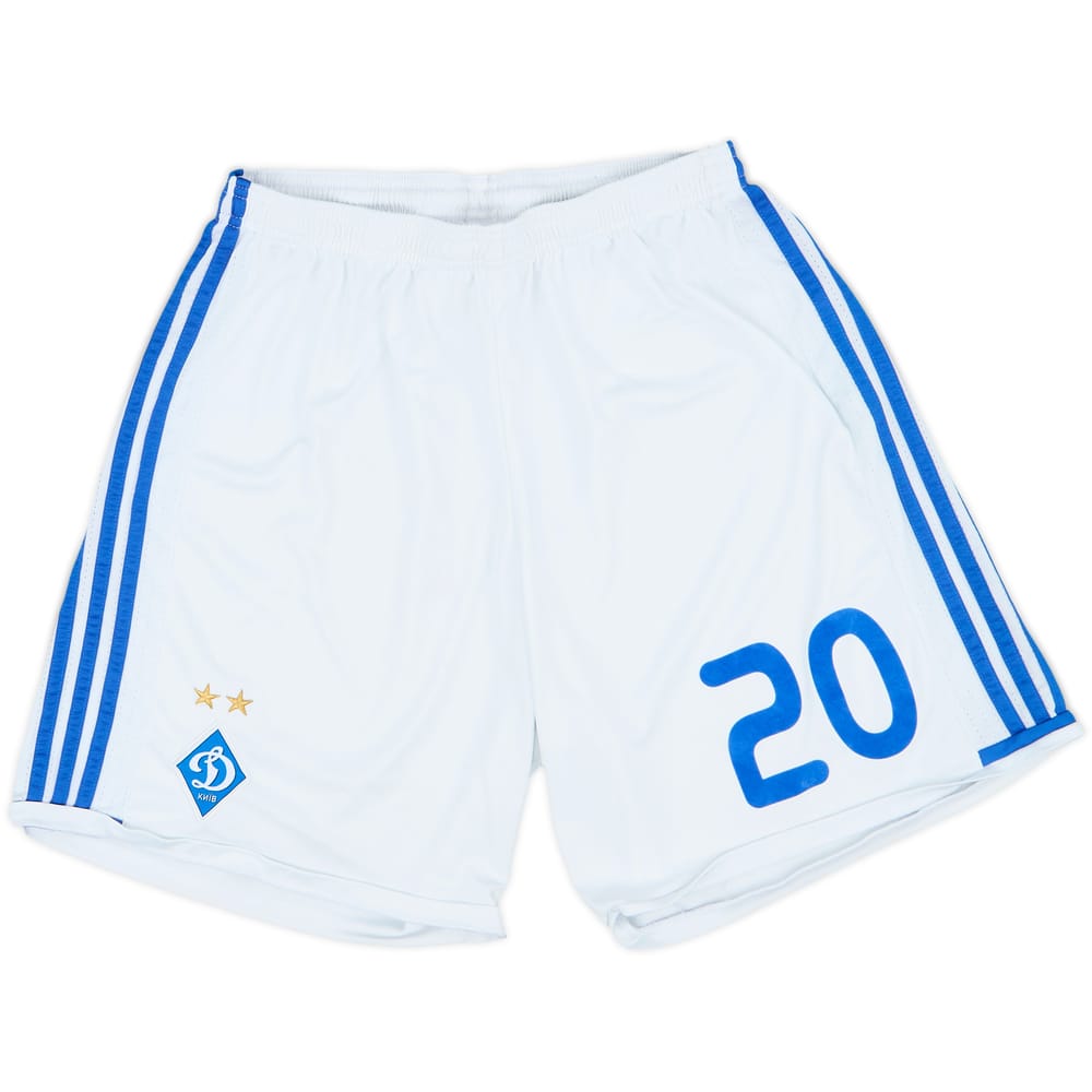 2016-17 Dynamo Kyiv Player Issue Home Shorts #20 - 7/10 - (L)