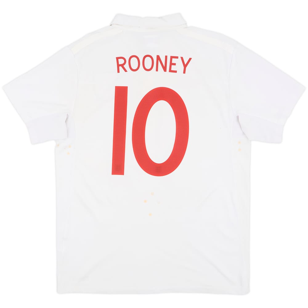 2009-10 England Home Shirt Rooney #10 - 6/10 - (L)