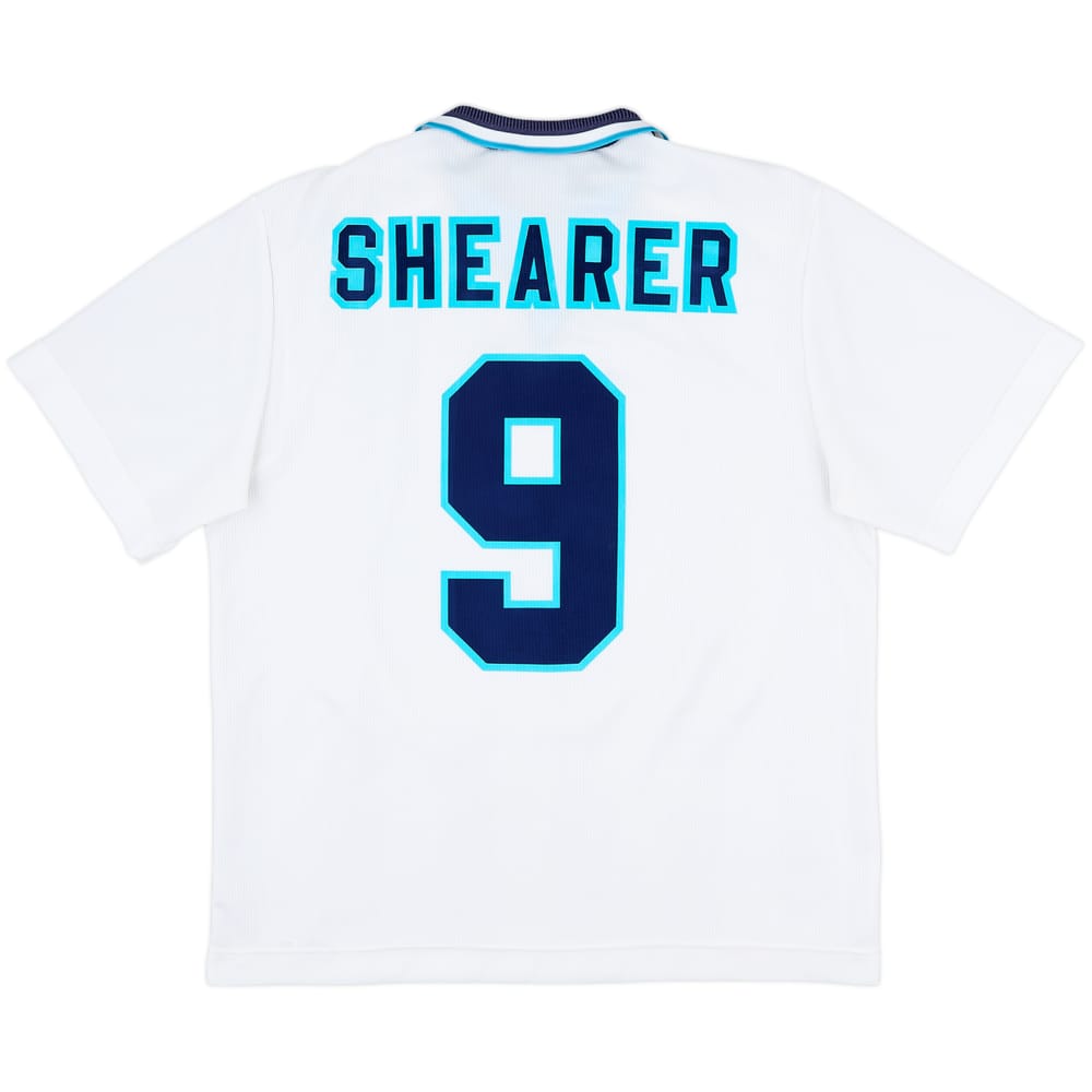 1995-97 England Home Shirt Shearer #9 - 9/10 - (L)