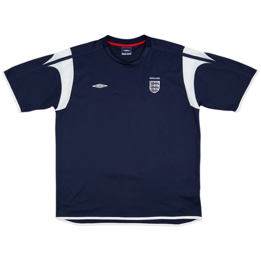 2005-06 England Umbro Training Shirt - 7/10 - (XL)