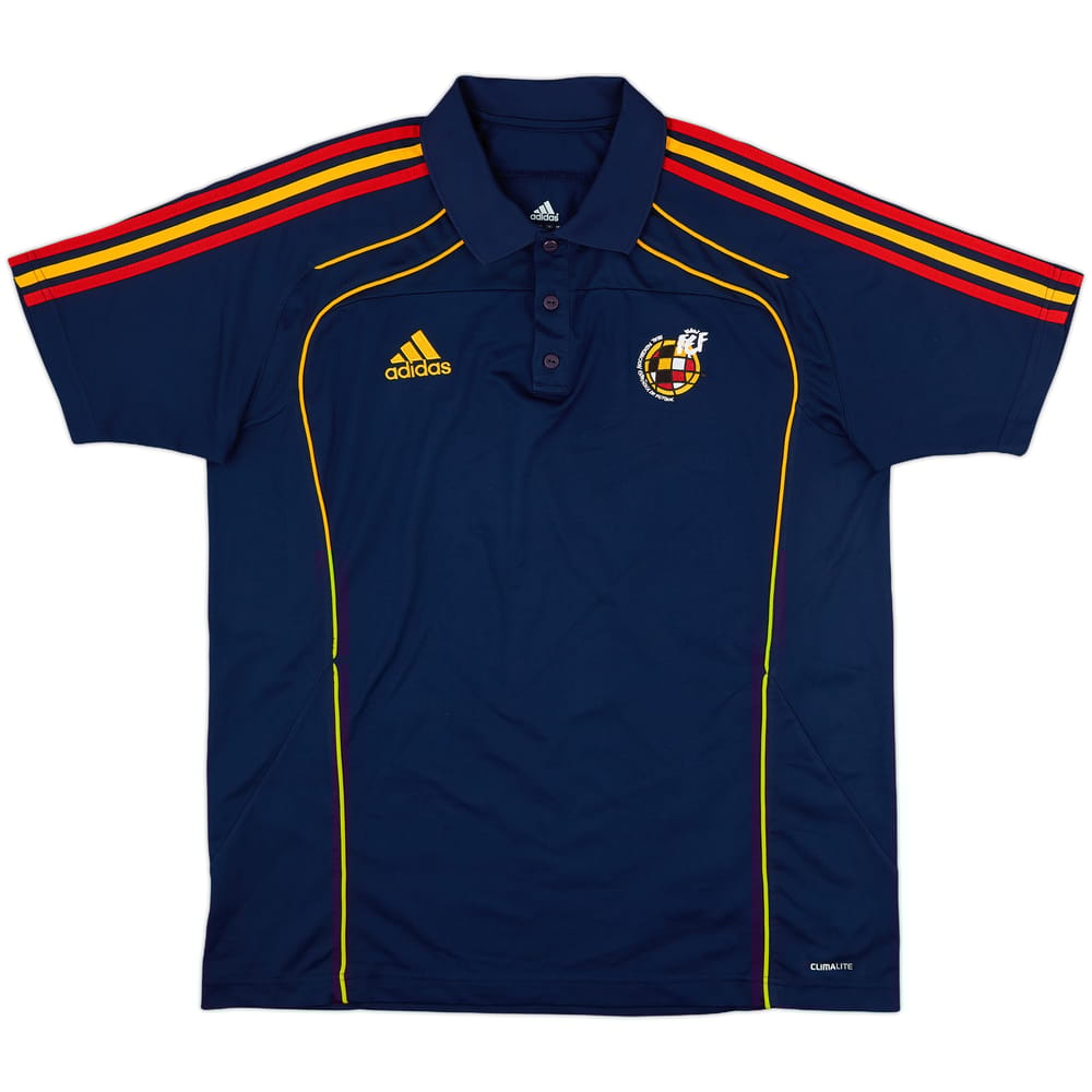 2010-12 Spain adidas Polo Shirt - 10/10 - (XL)