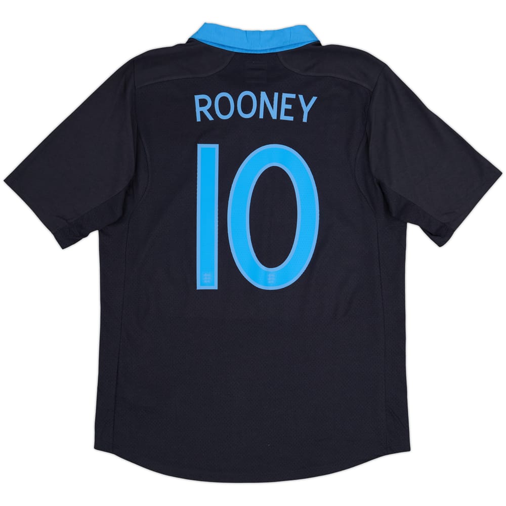 2011-12 England Away Shirt Rooney #10 (L)